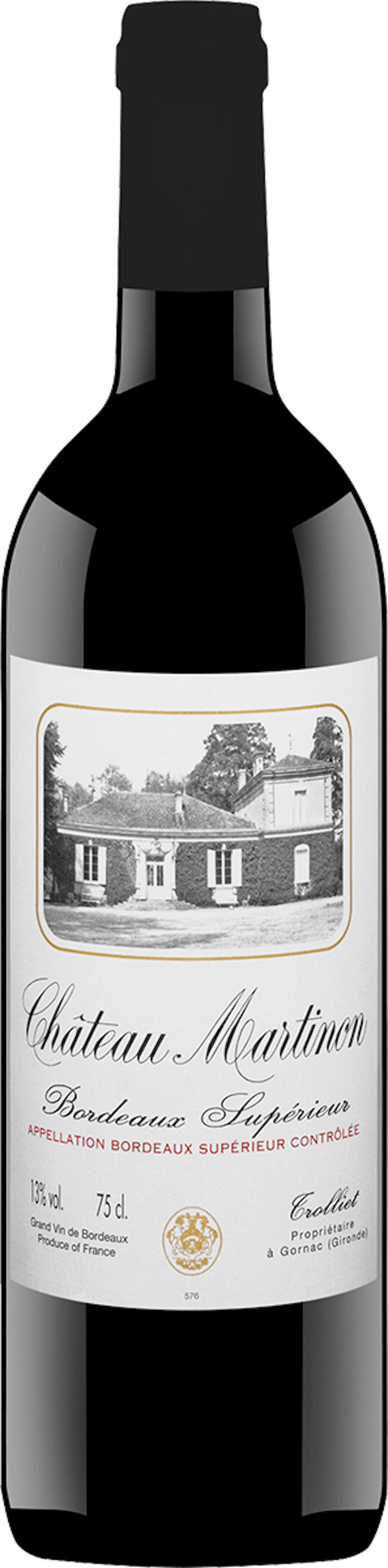 Château Martinon rouge Bordeaux Supérieur